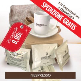 Kit degustazione Bombercaffe - Nespresso